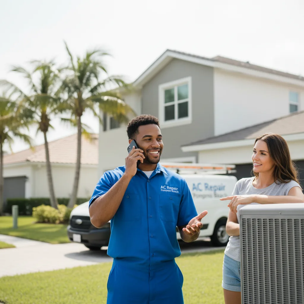 AC Repair Pompano Beach customer support in Monmouth Beach